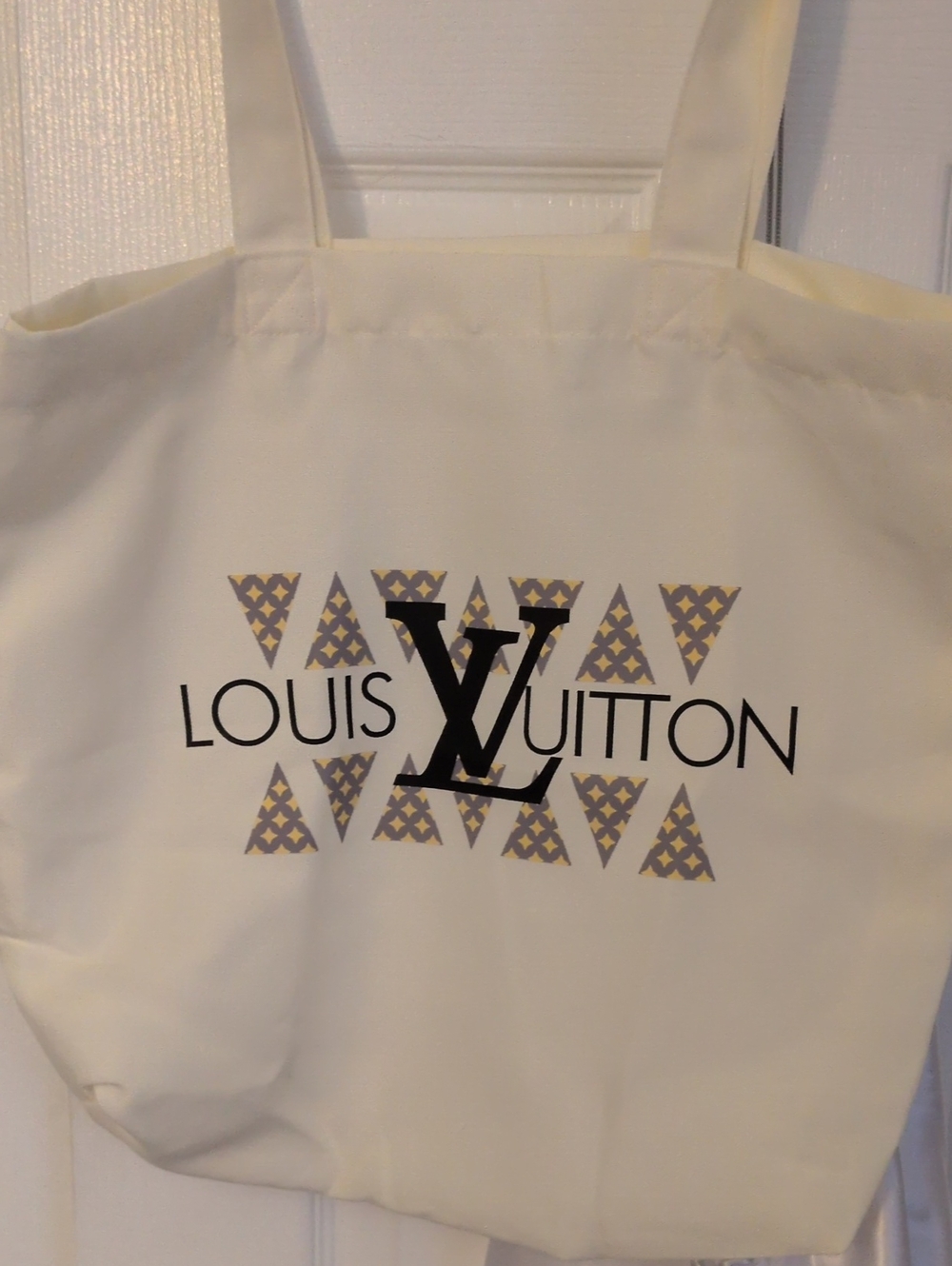 Louis Vuitton Tote Bag Hand Made Not Real Just A Nice Tote